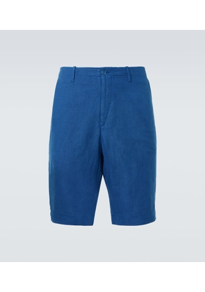 Fedeli Ajaccio linen Bermuda shorts