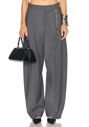 Alexander Wang Mid Rise Trouser in Dark Grey Melange - Grey. Size 6 (also in ).