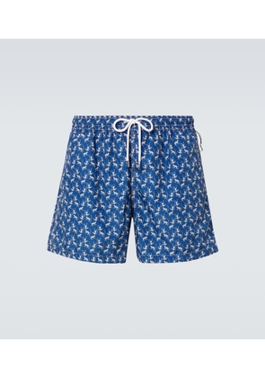Fedeli Printed swim trunks