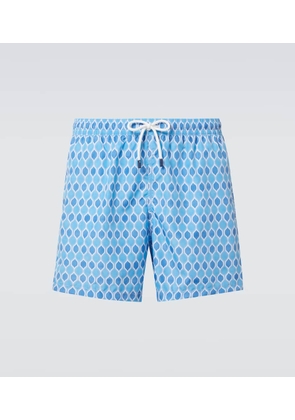 Fedeli Printed swim trunks