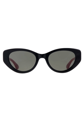 Gucci Grey Cat Eye Ladies Sunglasses GG1862S 001 52
