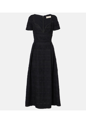 Elie Saab Macrame midi dress