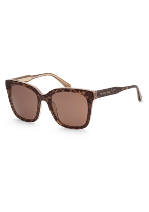 Michael Kors San Marino Brown Square Ladies Sunglasses MK2163 391773 52