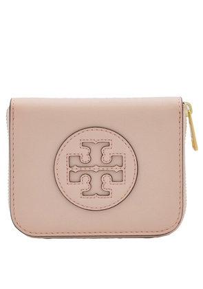 Tory Burch Blush Bio Ella Small Zip Wallet