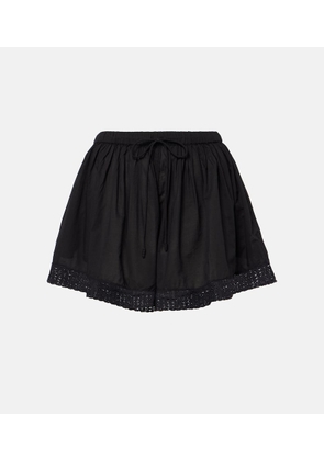 Ulla Johnson Isla cotton shorts