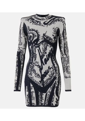 Balmain Knitted minidress