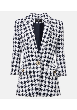 Balmain Houndstooth tweed blazer