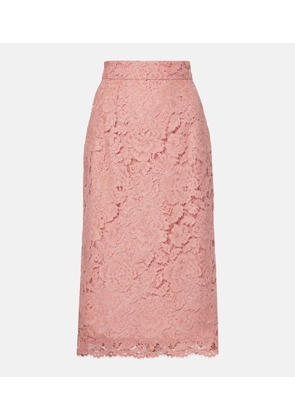 Dolce&Gabbana Lace midi skirt
