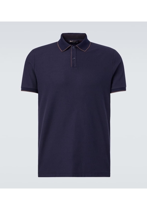 Loro Piana Brentwood cotton-blend pique polo shirt