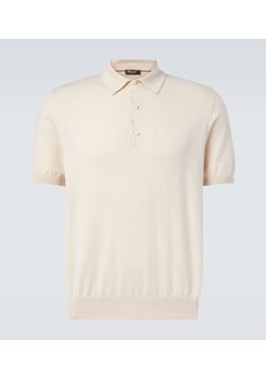 Loro Piana Ice Wish cotton polo shirt