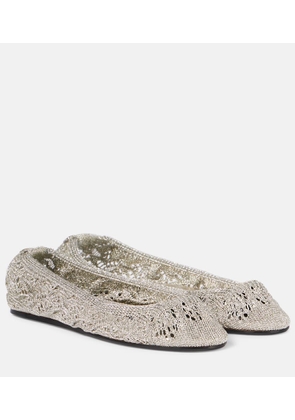 Isabel Marant Belna crochet ballet flats