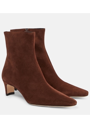 Staud Wally 55 suede ankle boots