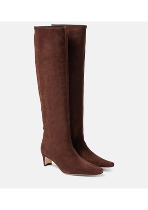 Staud Wally suede knee-high boots