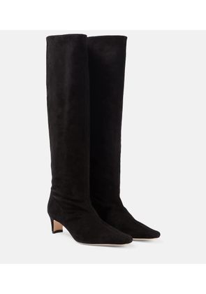 Staud Wally suede knee-high boots