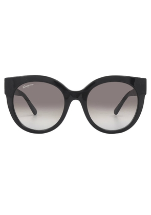 Salvatore Ferragamo Grey Cat Eye Ladies Sunglasses SF1031S 001 53