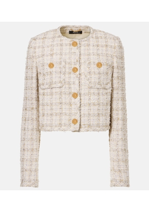 Versace Medusa tweed jacket