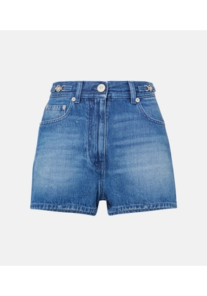 Versace Faded denim shorts