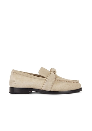 Bottega Veneta Astaire Loafer in Ecru - Taupe. Size 36 (also in 37, 38, 38.5, 39, 39.5, 40, 41).