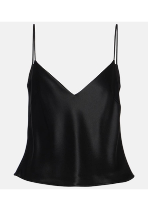 Galvan Ischia satin camisole