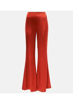 Galvan Atruvia satin wide-leg pants