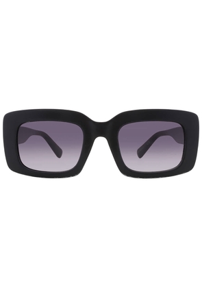 Frye 51235FCO001 Smoke Square Ladies Sunglasses 10260428.COM BLKSMK