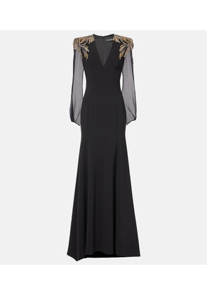 Jenny Packham Mercury embellished gown