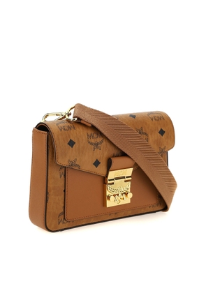 MCM Cognac Millie Crossbody in Visetos