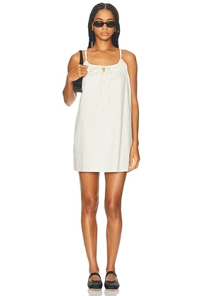 Deiji Studios Light Dress in Butter White - Cream. Size L (also in S).