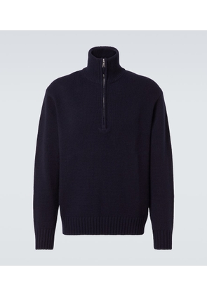 Allude Cashmere half-zip sweater
