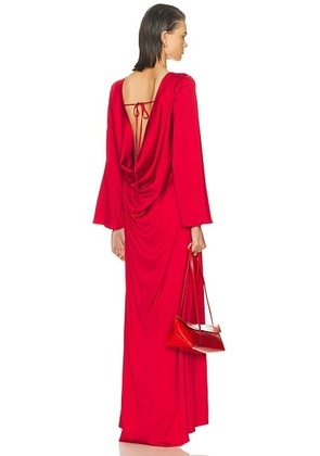 By Malene Birger Lisa Dress in Pompeian Red - Red. Size 36 (also in 40).