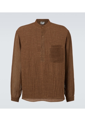 Le Kasha Amasa linen gaz tunic