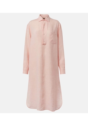 Loro Piana Lora linen shirt dress
