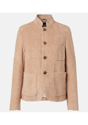 Loro Piana Spagna Mini linen and cotton terry jacket