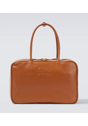 Miu Miu Beau Large leather tote bag