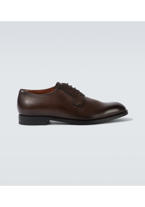 Zegna New Classic leather Derby shoes