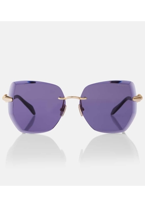 Bvlgari Serpenti Viper oversized sunglasses