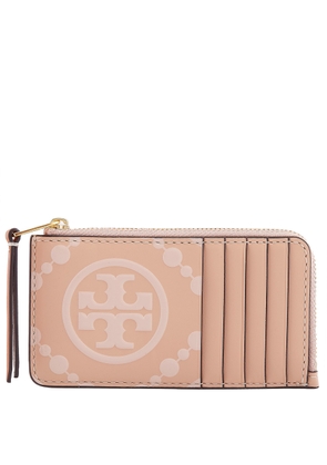 Tory Burch T Monogram Zip Card Case