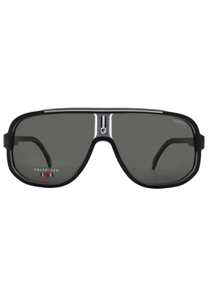 Carrera Polarized Grey Navigator Mens Sunglasses CARRERA 1058/S 008A/M9 63