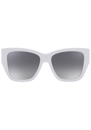 Marc Jacobs Grey Mirror Silver Butterfly Ladies Sunglasses MARC 695/S 0HYM/IC 55