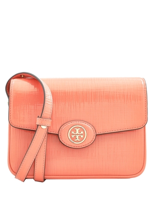 Tory Burch Robinson Embossed Leather Convertible Shoulder Bag