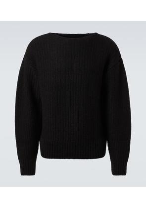 Visvim Logo wool and mohair-blend sweater