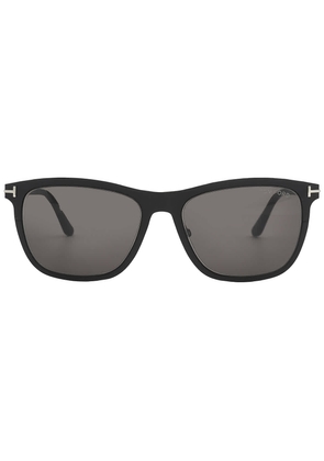 Tom Ford Alasdhair Smoke Square Mens Sunglasses FT0526 02A 55