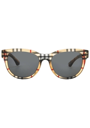 Burberry Dark Grey Square Ladies Sunglasses BE4432U 412287 54