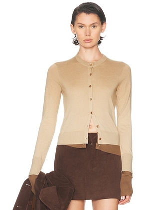 Acne Studios Kohona Silky Wool Sweater in Sand Beige - Beige. Size L (also in S).