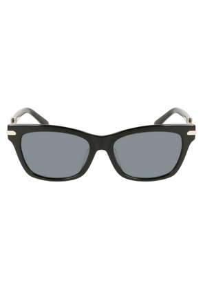 Ferragamo Grey Rectangular Ladies Sunglasses SF2019SLB 001 54