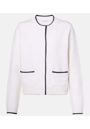 Vince Wool and cotton-blend cardigan
