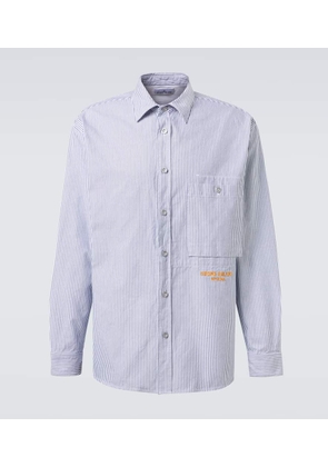 Stone Island Marina striped cotton shirt