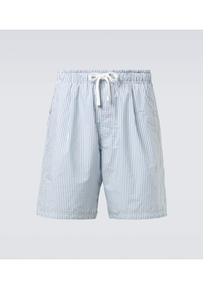 Stone Island Marina striped Bermuda shorts