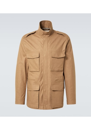 Tod's Linen field jacket
