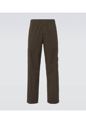 Stone Island Cotton-blend straight pants
